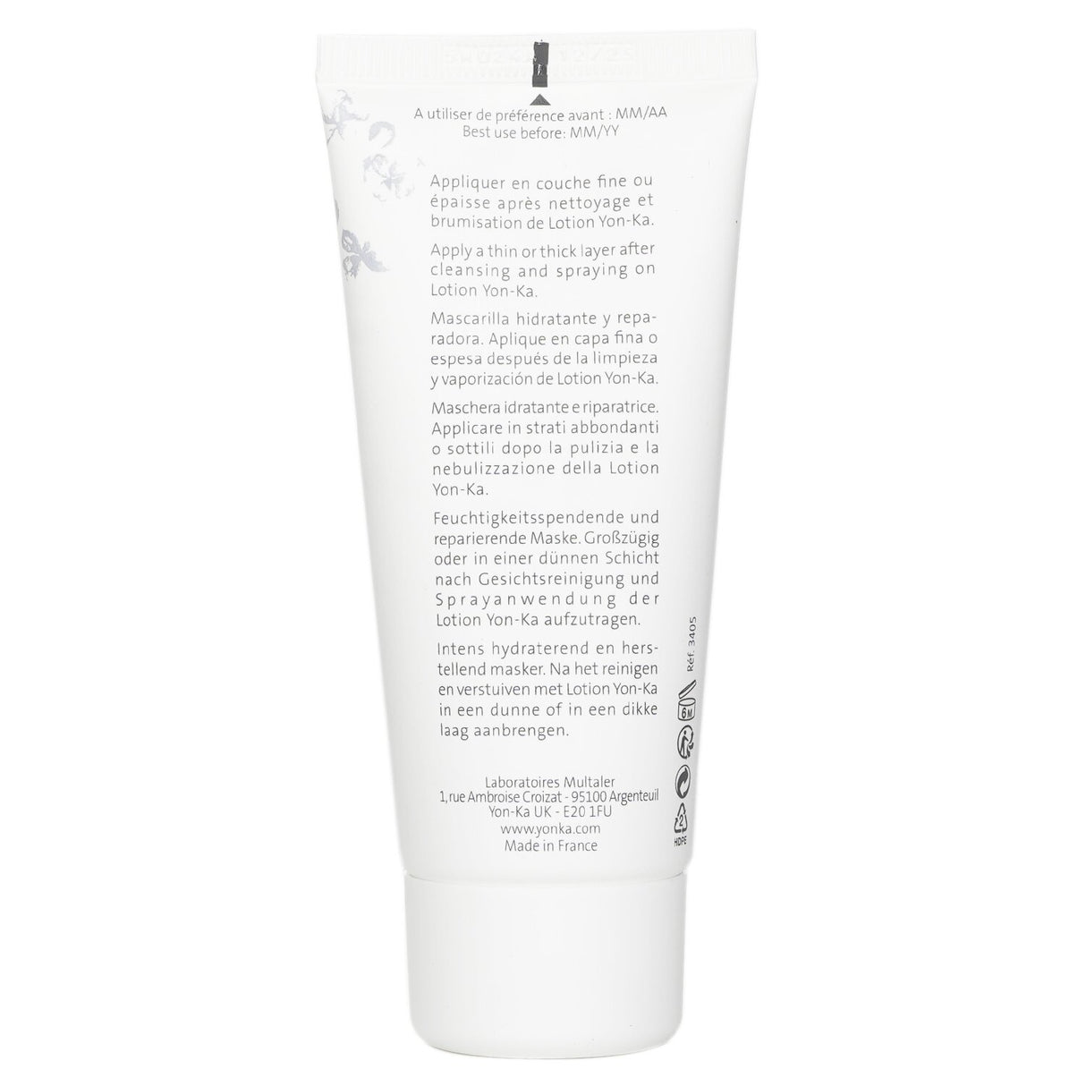 Yonka - Age Defense Hydra No.1 Masque With Imperata Cylindrica - Intense Hydrati