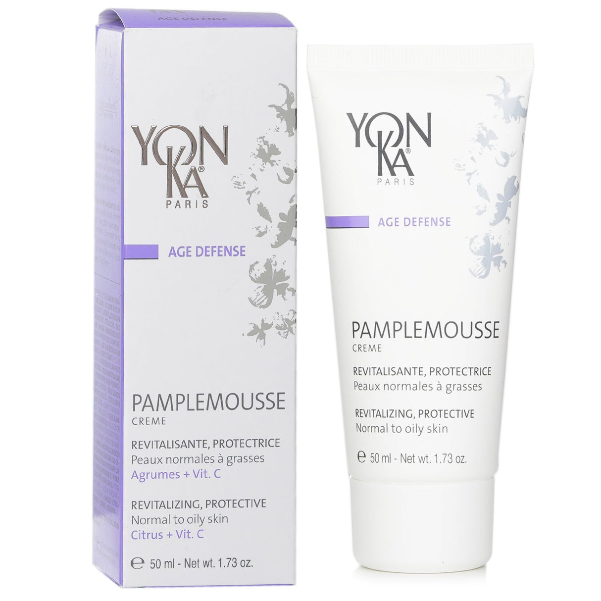 Yonka - Age Defense Pamplemousse Creme - Revitalizing, Protective (Normal To Oil