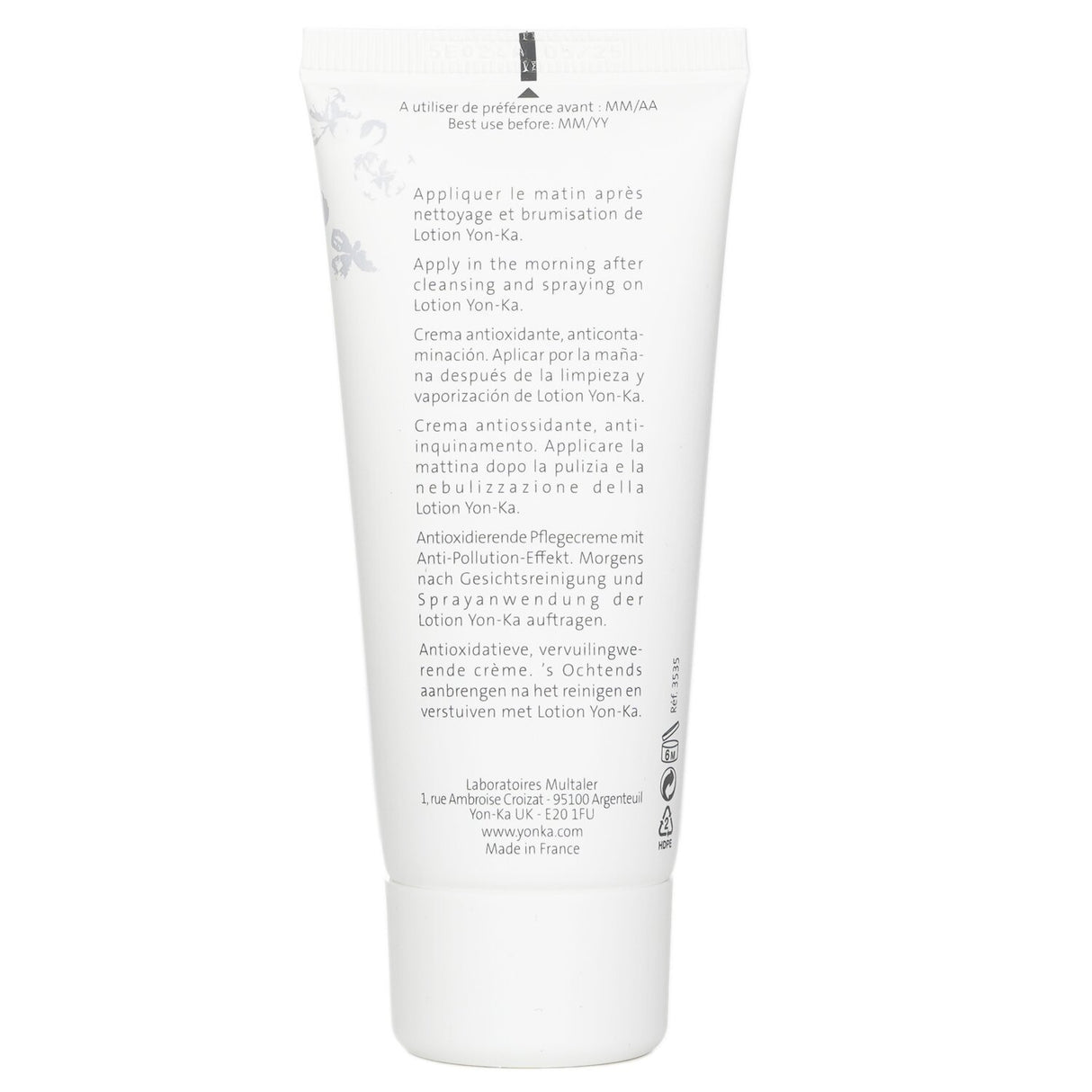 Yonka - Age Defense Vital Defense Creme With Moringa Peptides - Anti-Pollution S