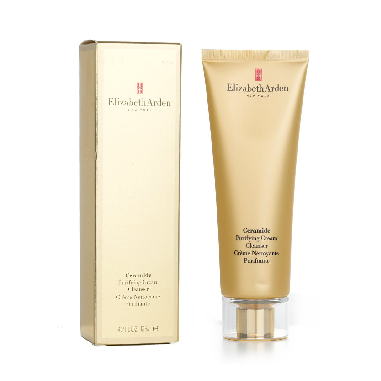 Hydrating cream cleanser for all skin types, removing makeup and impurities with soothing Ceramide 3. Fragrance-free.