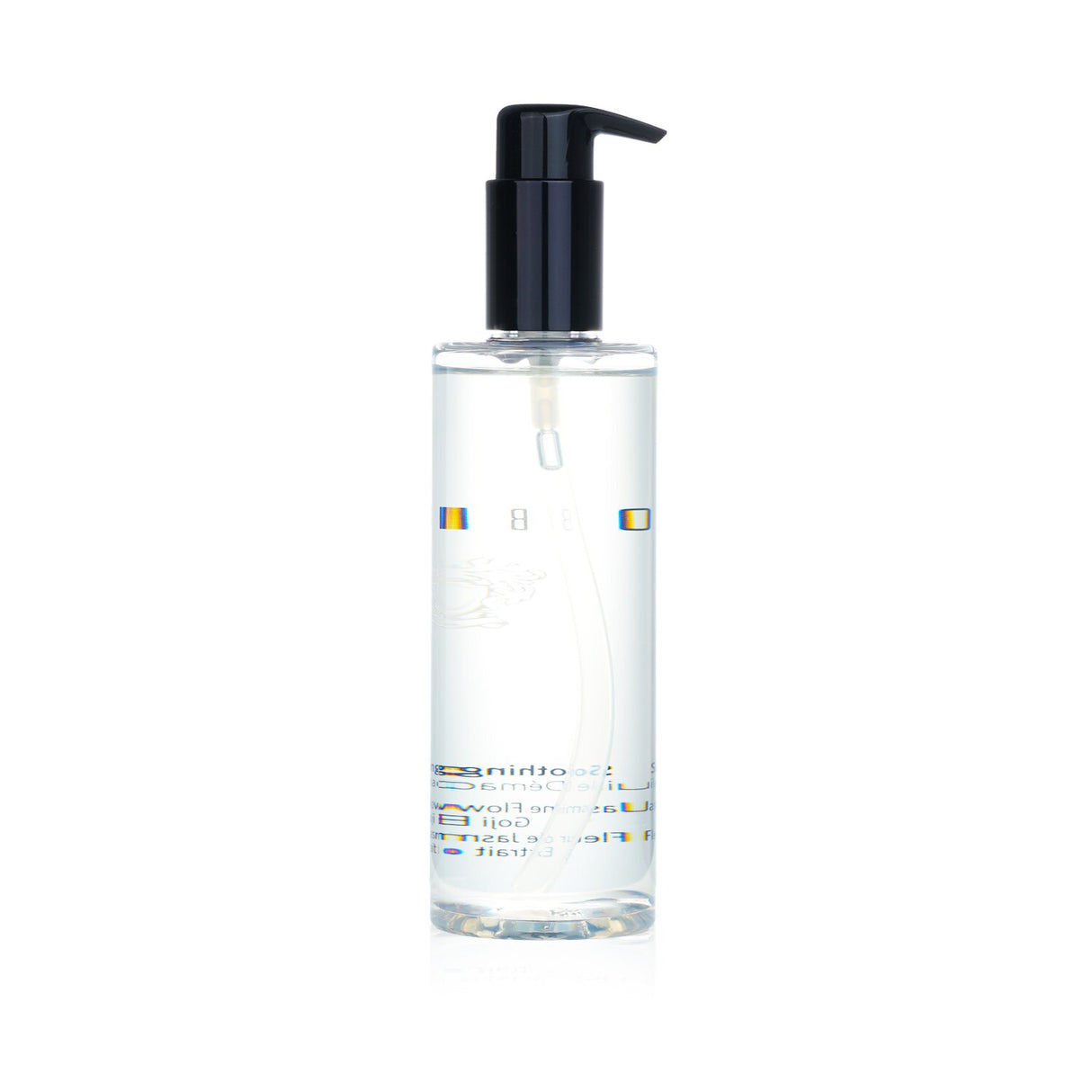 Bobbi Brown Soothing Cleansing Oil in a 200ml bottle gently removes makeup, infused with jasmine and kukui nut oils for hydration.