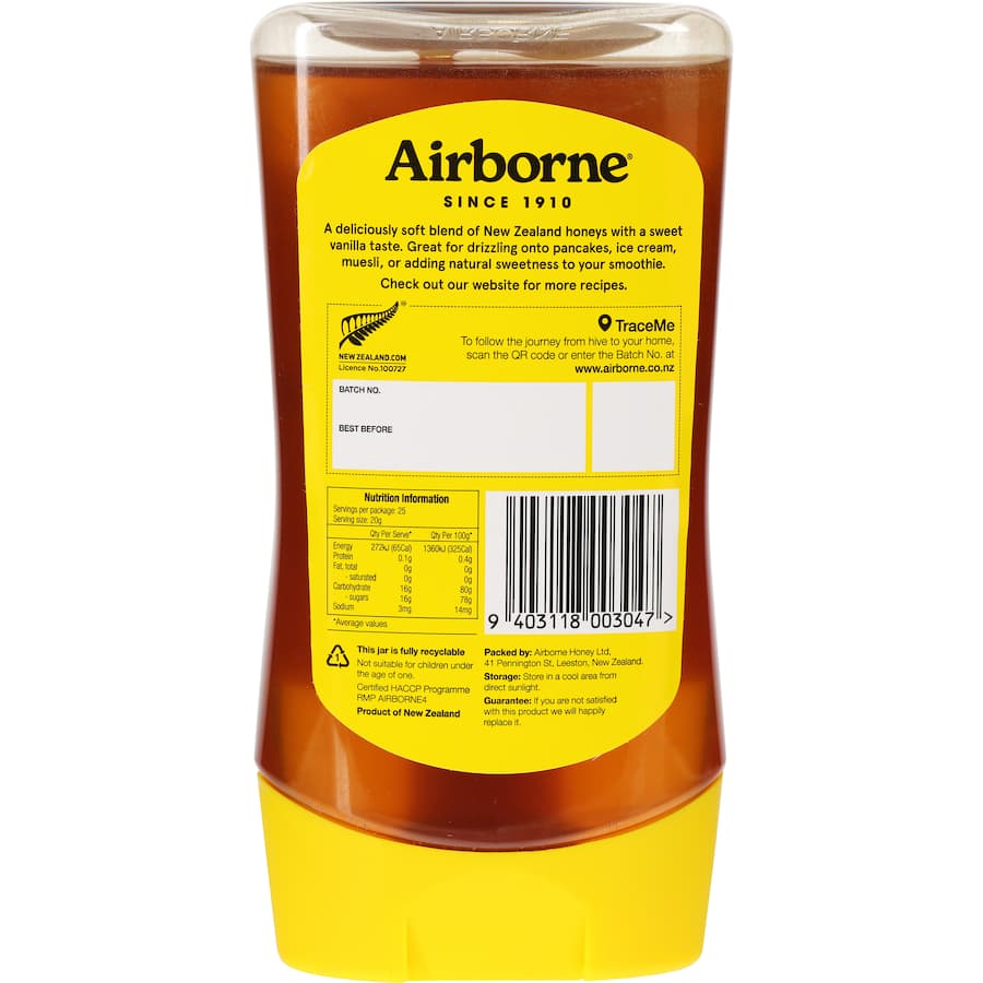 Airborne Pure Honey 500g