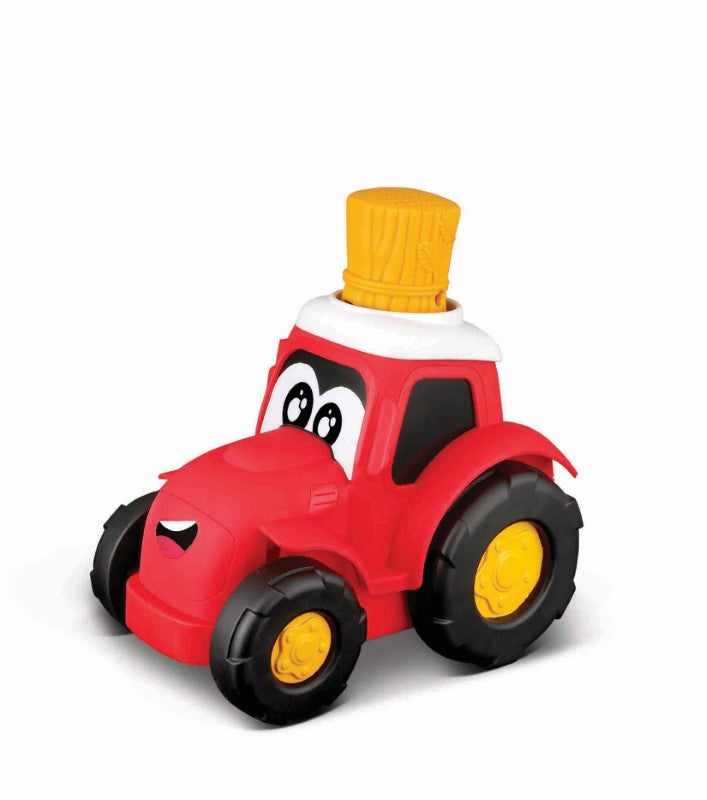 PRESS & GO FARM TRACTOR - BB JUNIOR (RED)
