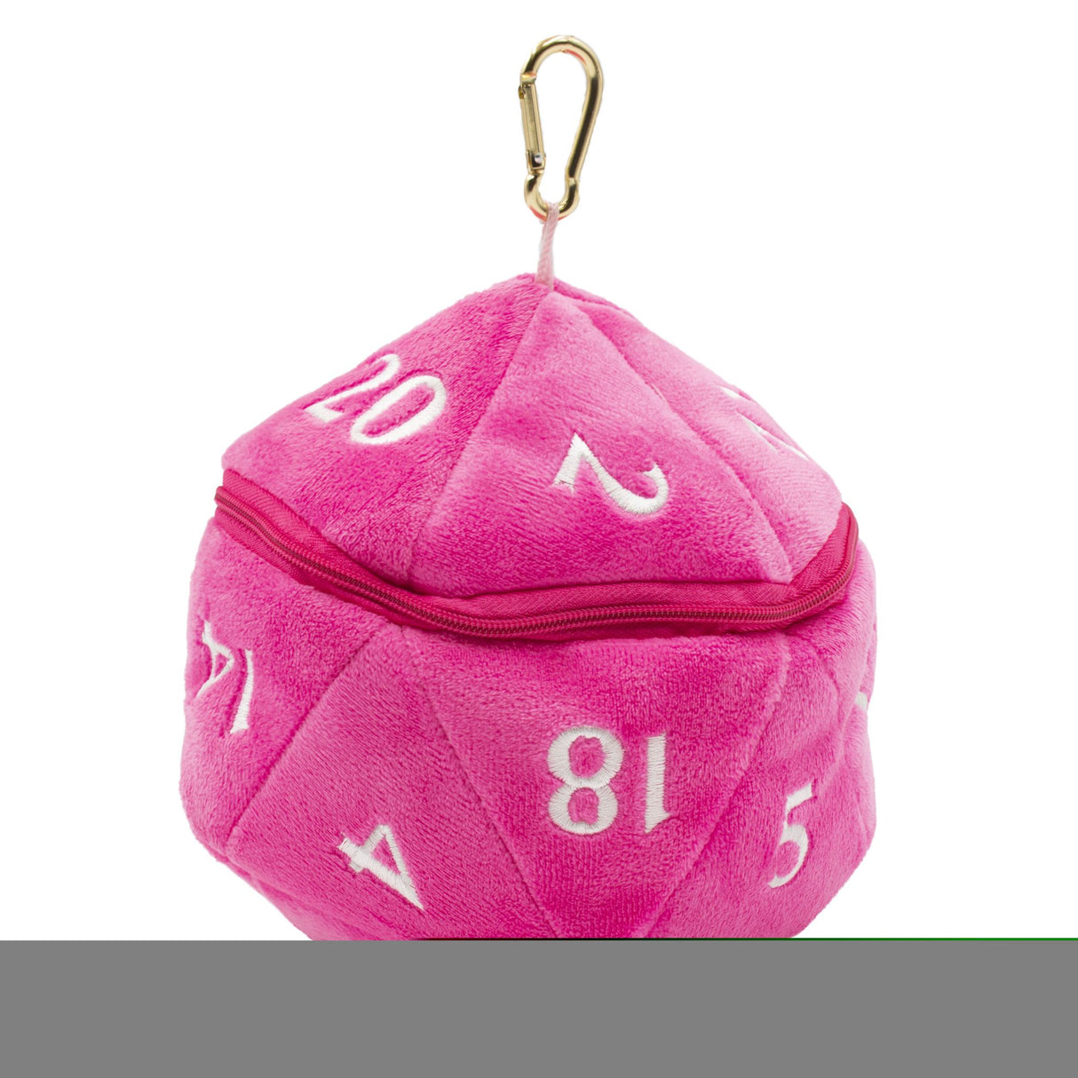 Ultra Pro: UP16036 D20 PLUSH DICE BAG - HOT PINK