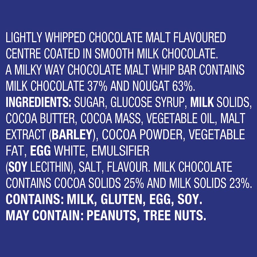 Milkyway Chocolate Bars Fun Size 180g bag 15pack