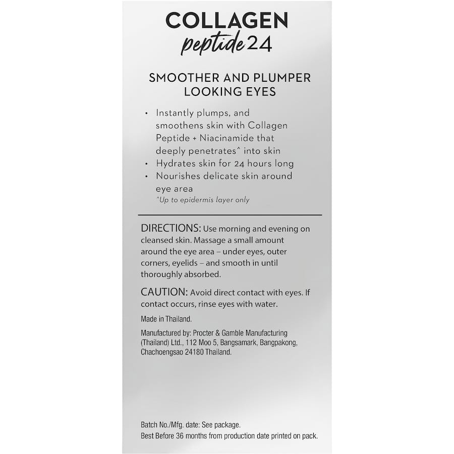 Olay Eyes Collagen Peptide24 Eye Cream Moisturiser 15mL