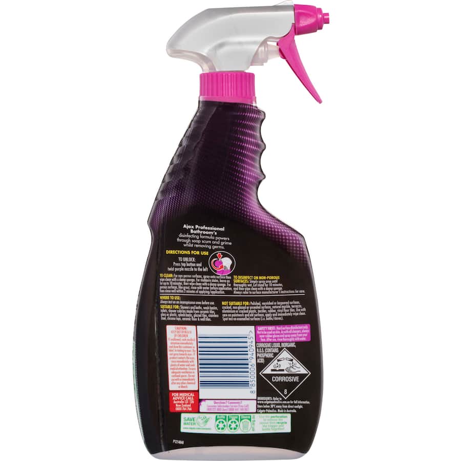 Ajax Professional Bathroom Cleaning Spray Trigger 500mL
