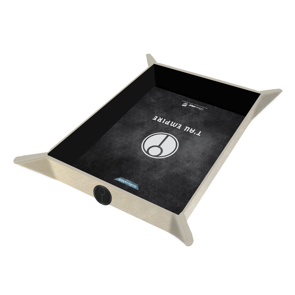 Ultra Pro: UP16554 T'au Empire Codex Aligned Folding Dice Tray Premium for