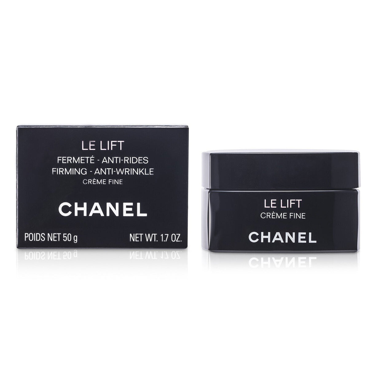 Chanel Le Lift Creme Fine - lightweight lifting face cream with 3.5-DA molecule for firmer, rejuvenated skin.