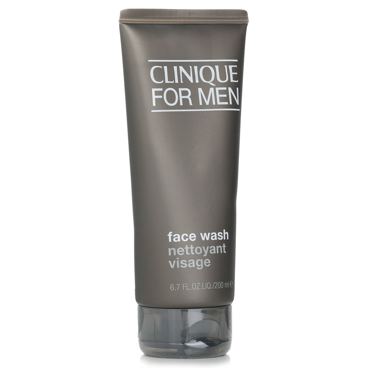Clinique Men Face Wash 200ml for normal to dry skin, gently cleanses and preps skin for shaving, leaving it refreshed.