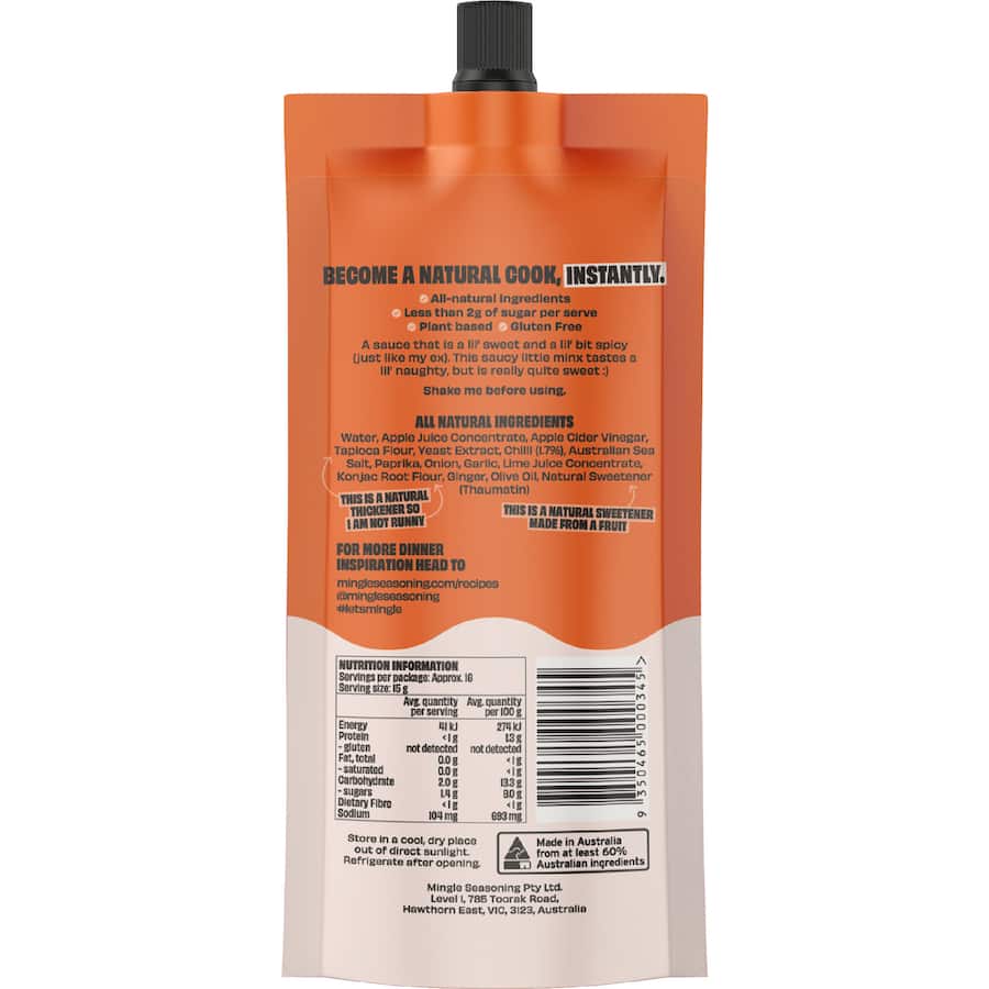 Mingle Better Sauce Sweet Chilli - 250g