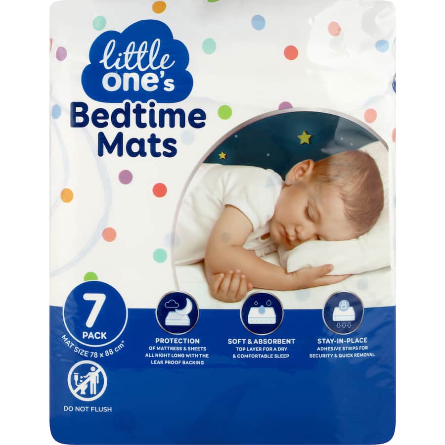Little One's Bedtime Mats  7pack