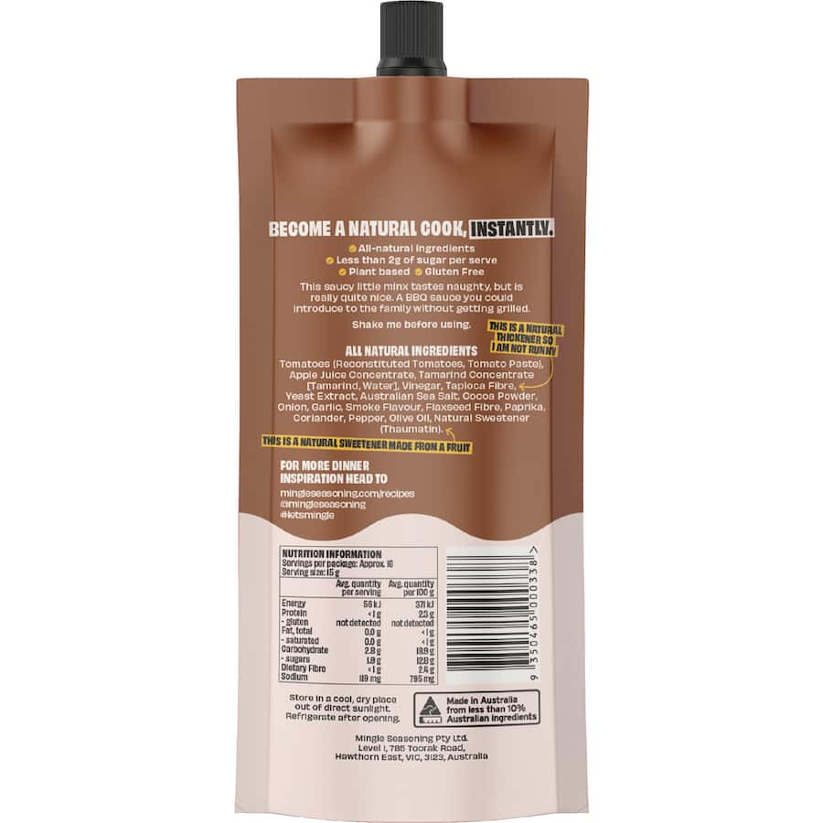 Mingle Better Tangy Bbq Sauce - 250g