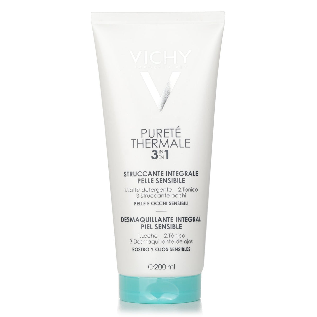 Vichy - Purete Thermale 3 In 1 One Step Cleanser (For Sensitive Skin) - 200ml/6