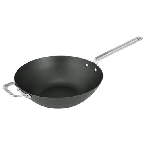 Carbon Steel Wok - Scanpan Black Iron (30cm)