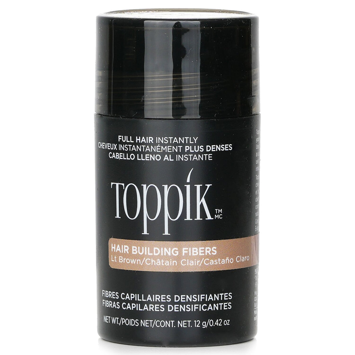 Toppik - Hair Building Fibers - # Light Brown - 12g/0.42oz