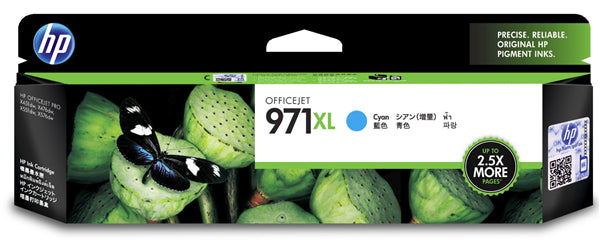 HP 971XL Cyan High Yield Ink Cartridge