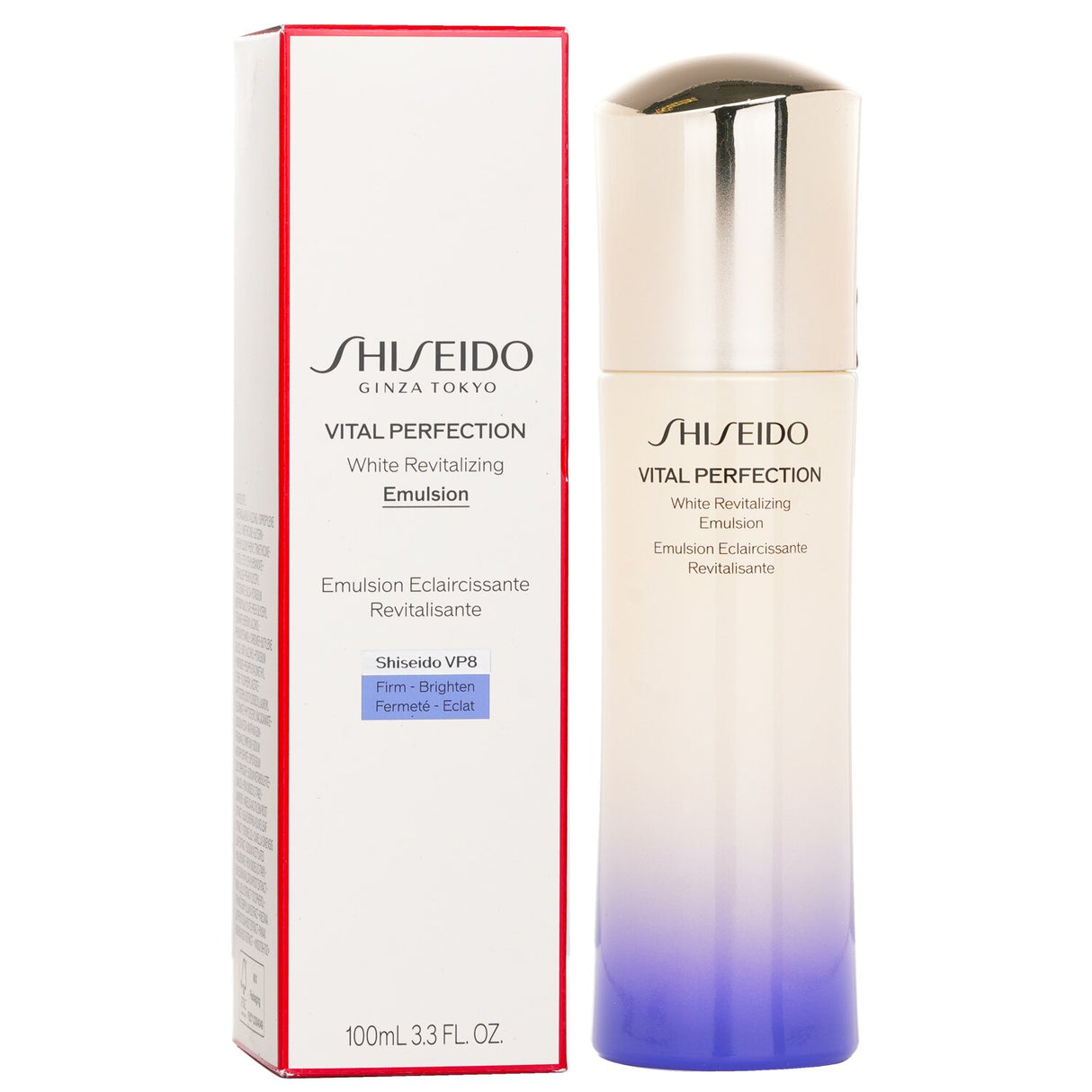 Shiseido - Vital-Perfection White Revitalizing Emulsion - 100ml/3.3oz