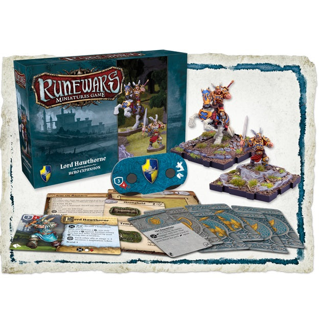 Runewars Miniatures Game: Lord Hawthorne - Hero Expansion
