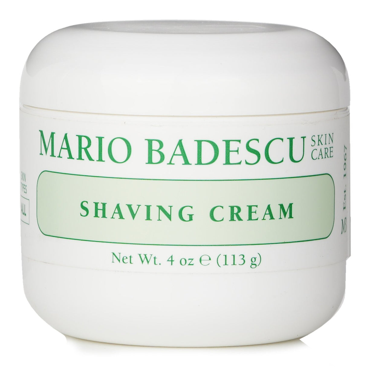 Thick shaving cream for men with Lavender, promotes a close shave and soothes skin irritation.