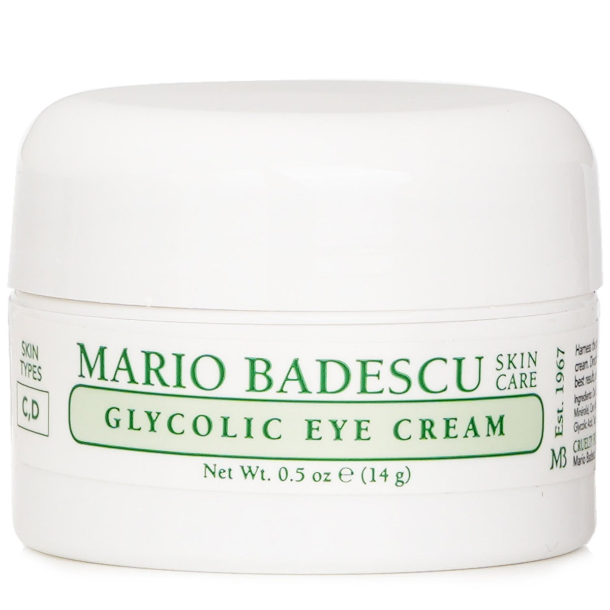 Mario Badescu Glycolic Eye Cream - For Combination/ Dry Skin Types 14ml/0.5oz