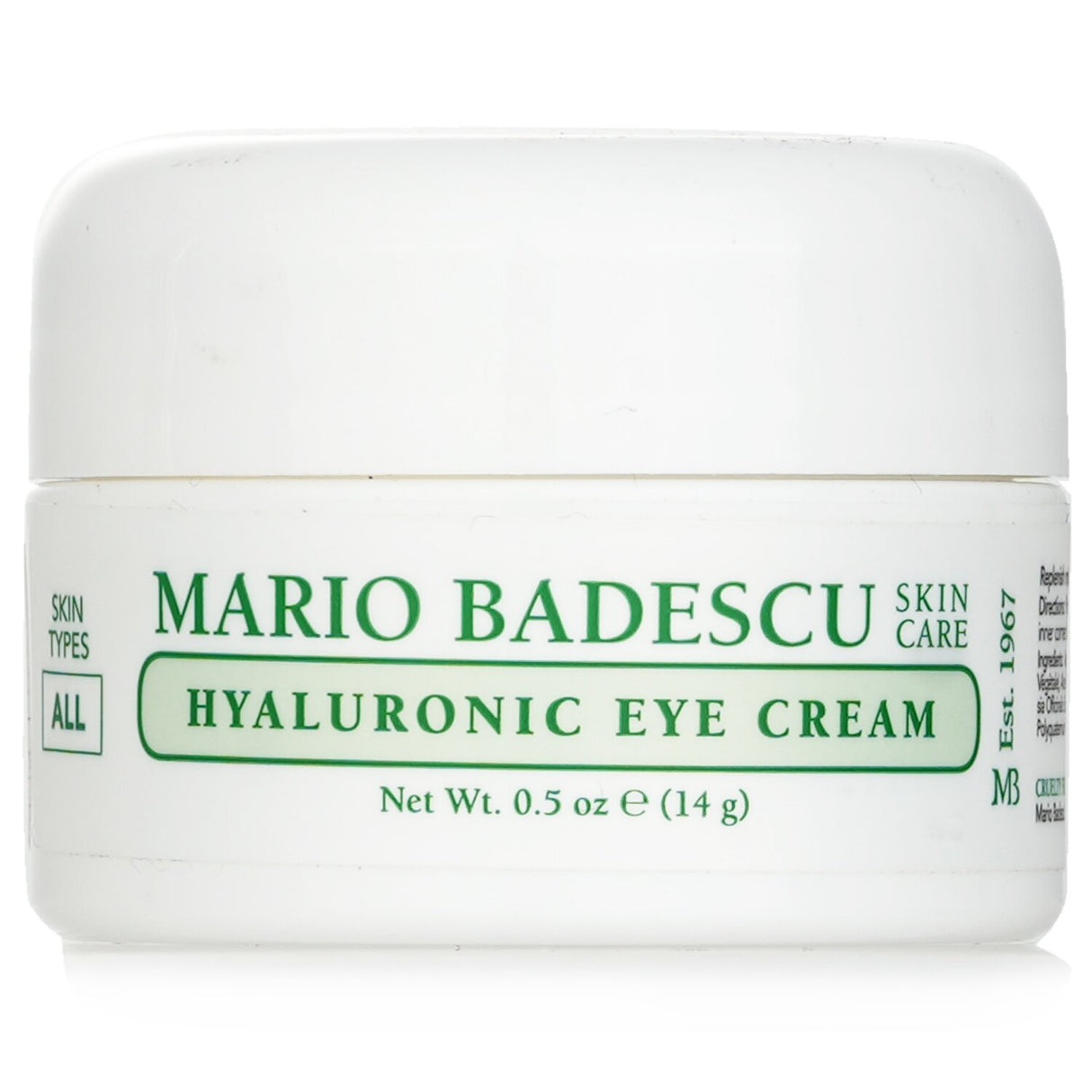 Mario Badescu - Hyaluronic Eye Cream - For All Skin Types - 14ml/0.5oz