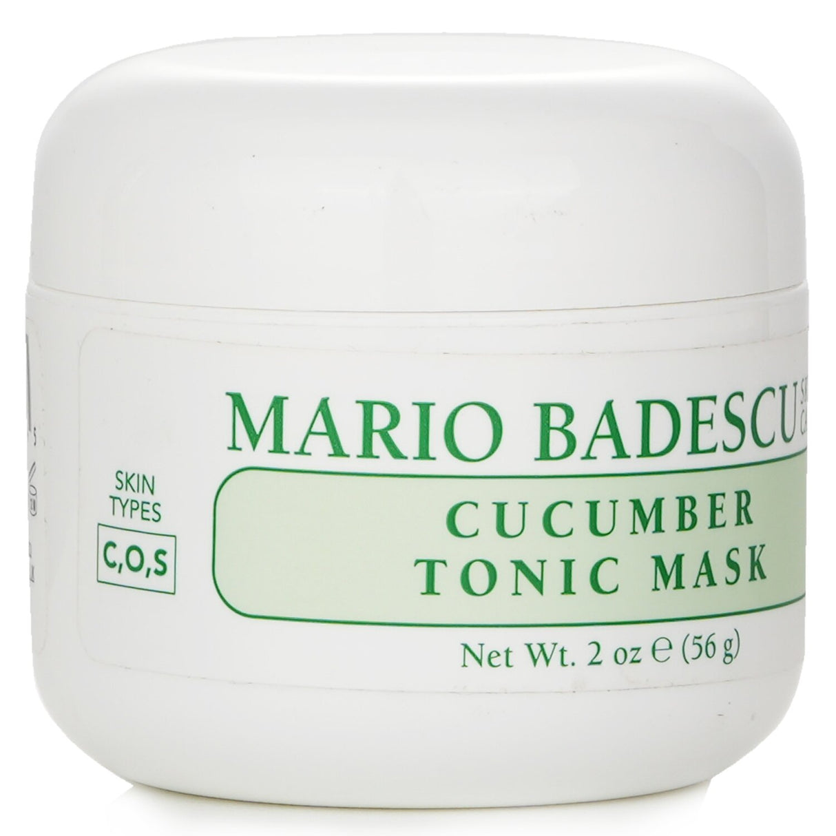 Mario Badescu Cucumber Tonic Mask, a refreshing mask for oily and sensitive skin, purifies, hydrates, and boosts radiance.