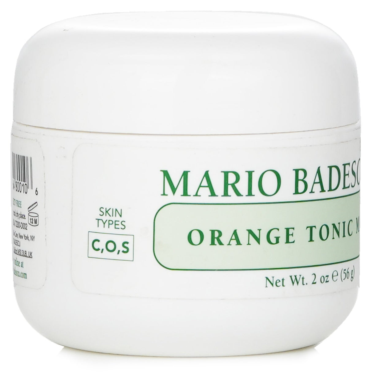 Mario Badescu Orange Tonic Mask for combination, oily, and sensitive skin, enriched with Orange Peel Extract for exfoliation.