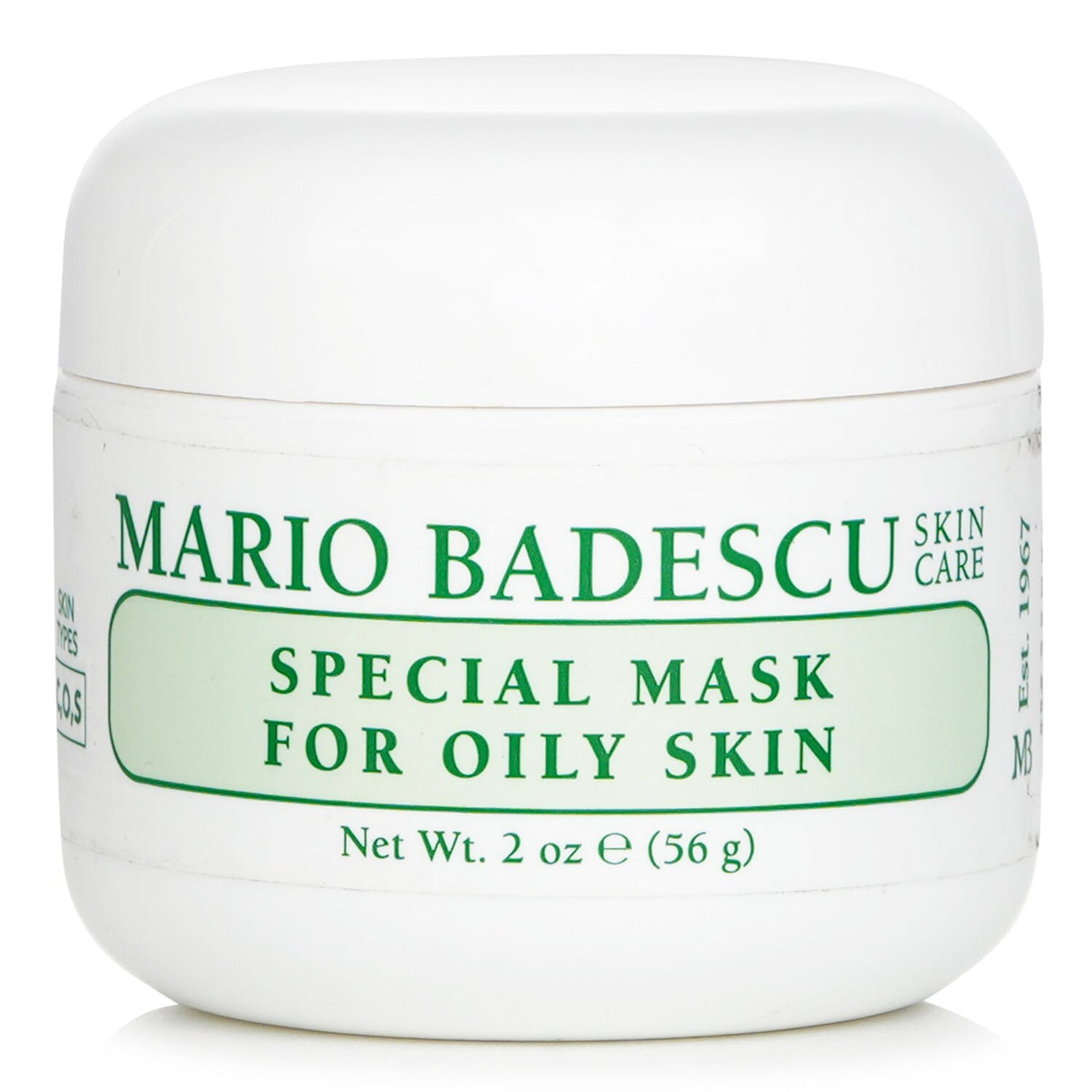 Clay mask for oily skin, targets excess oil, cleans pores, soothes irritation, and promotes a clear complexion.