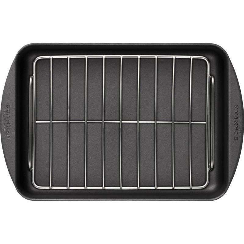 Scanpan Classic Roasting Pan With Rack 34x22cm