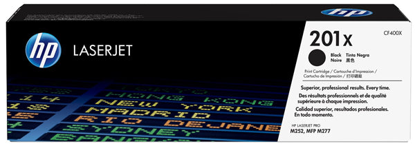 HP 201X Black High Yield Toner
