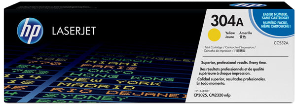 HP 304A Yellow Toner