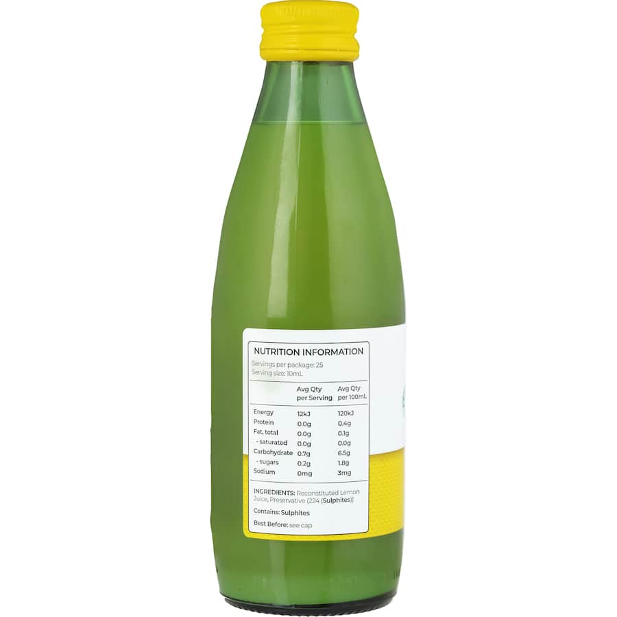 Real Foods Lemon Juice Zesty 250mL