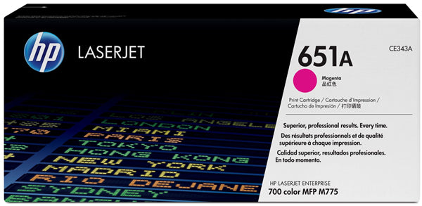 HP 651A Magenta Toner