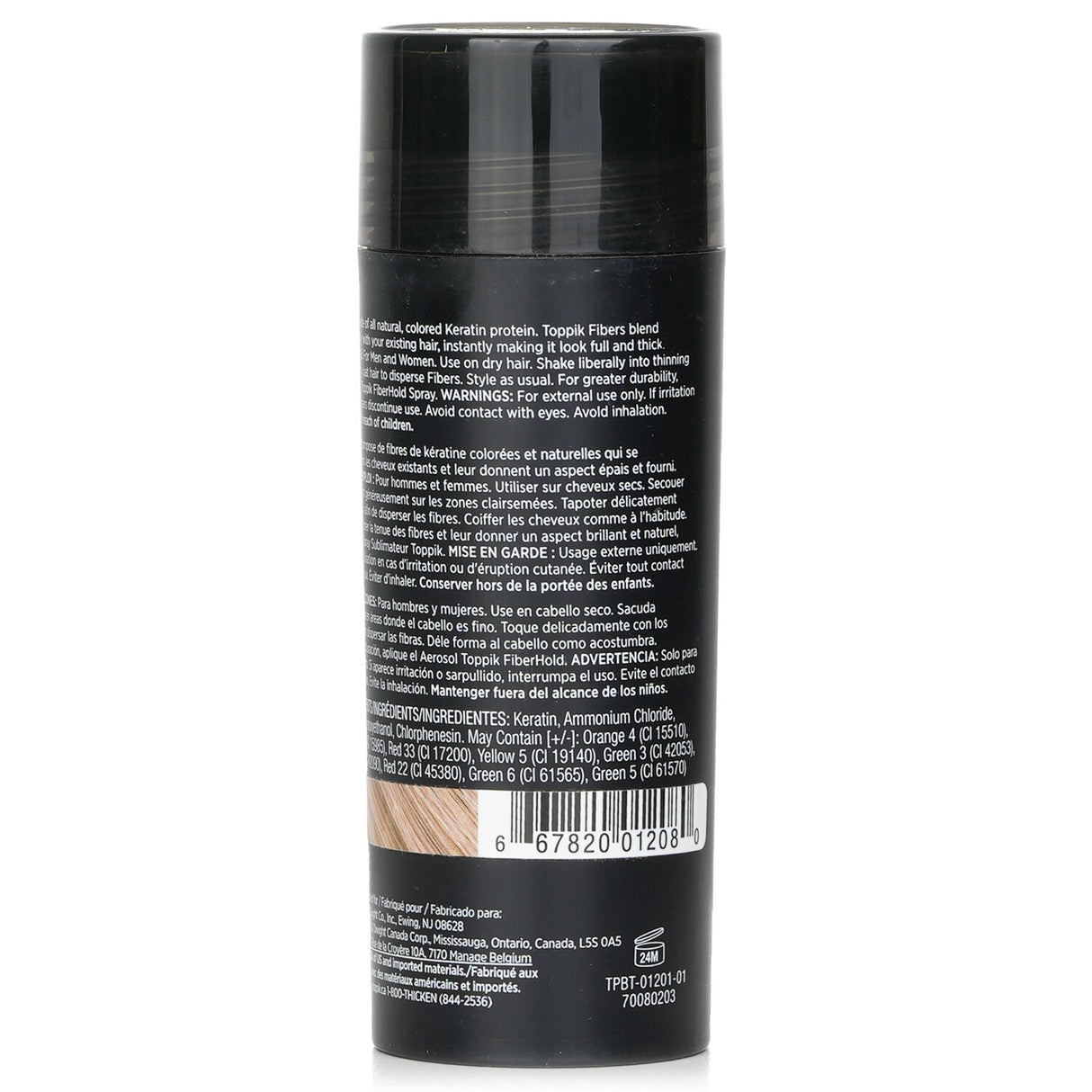 Toppik - Hair Building Fibers - # Medium Blonde - 27.5g/0.97oz