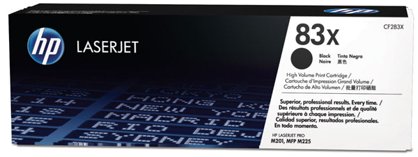 HP 83X Black High Yield Toner
