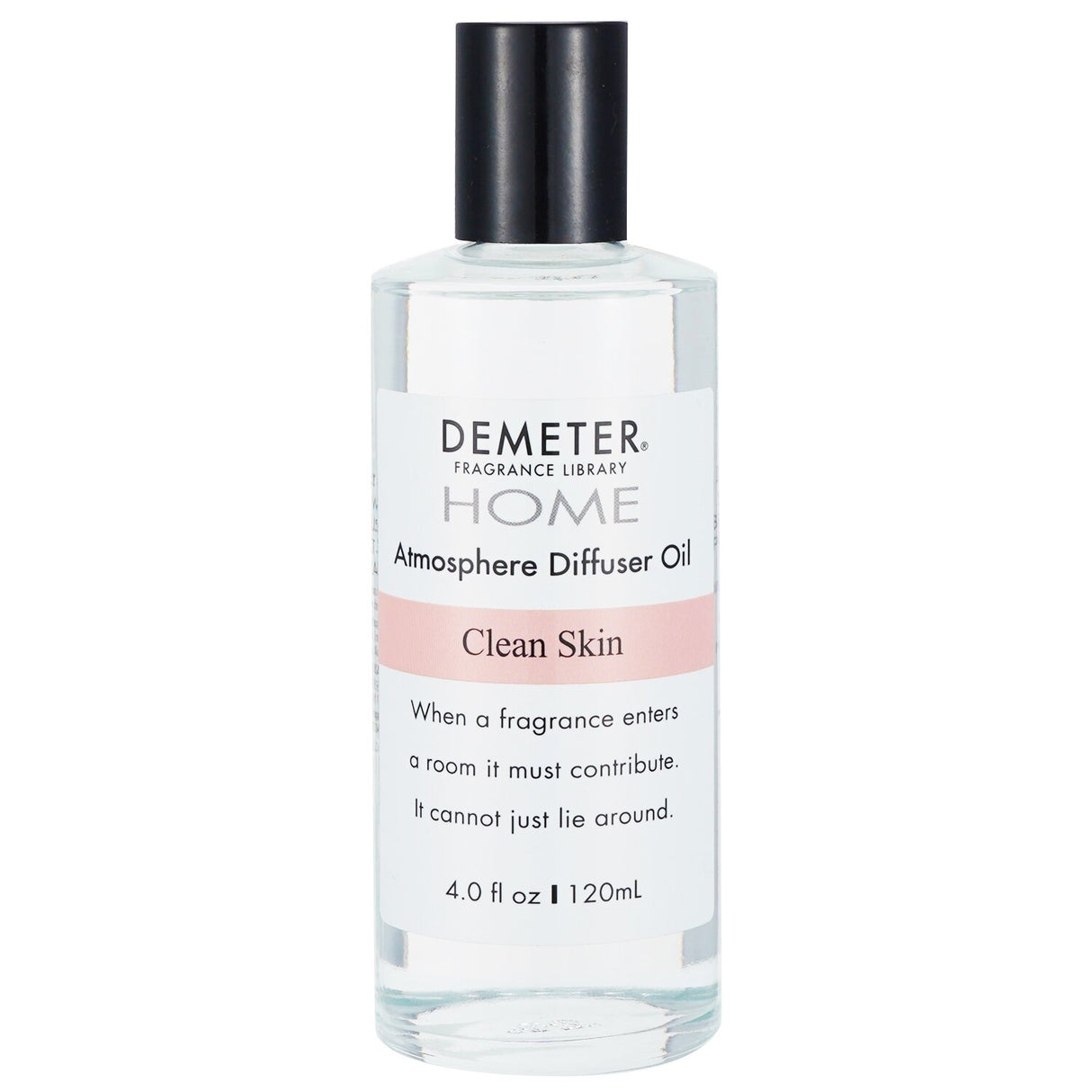 Demeter Clean Skin Diffuser Oil in a 120ml bottle, perfect for subtly scenting your space with a refreshing fragrance.