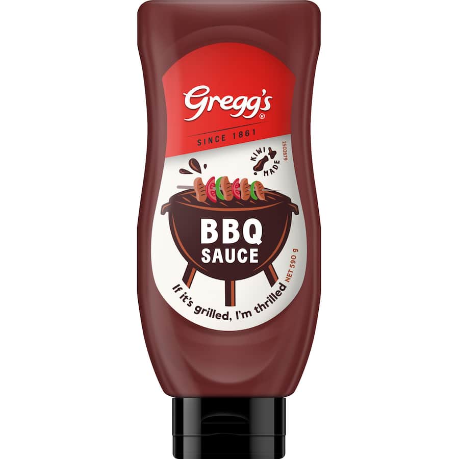 Greggs Upside Down Bbq Sauce 590g