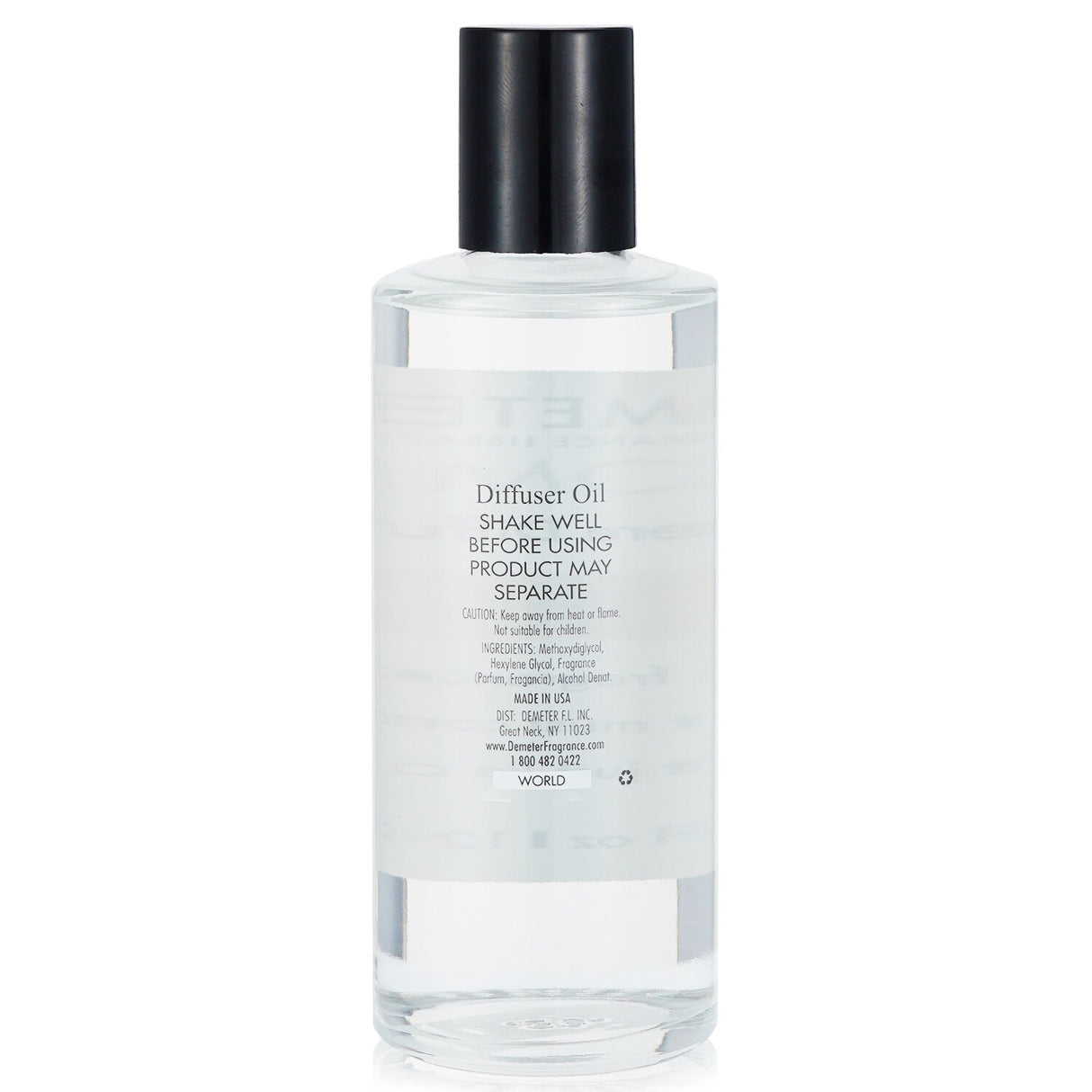 Demeter Atmosphere Diffuser Oil in Dirt scent, 120ml, creates a serene, earthy ambiance for lasting tranquility.