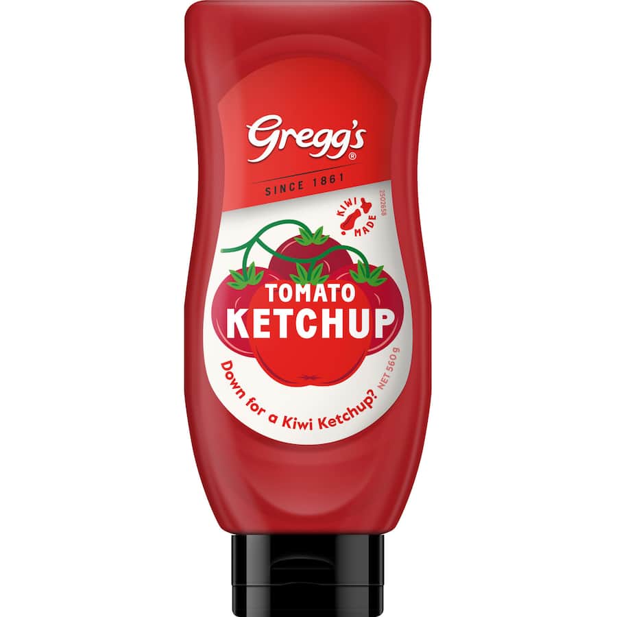 Greggs Upside Down Tomato Ketchup Squeeze bottle 560g