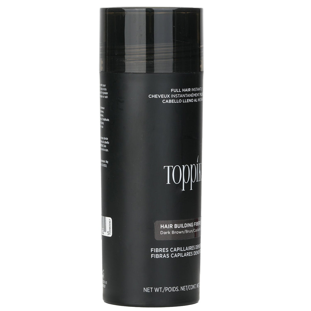 Toppik - Hair Building Fibers - # Dark Brown - 55g/1.94oz