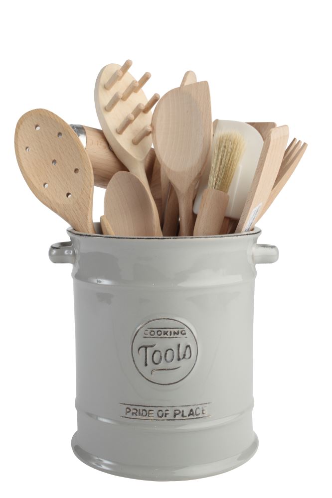 Grey Pride Of Place Utensils Jar