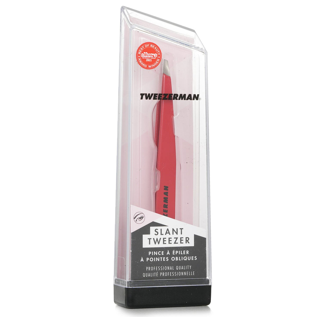 Tweezerman - Slant Tweezer - Signature Red (Studio Collection) - -