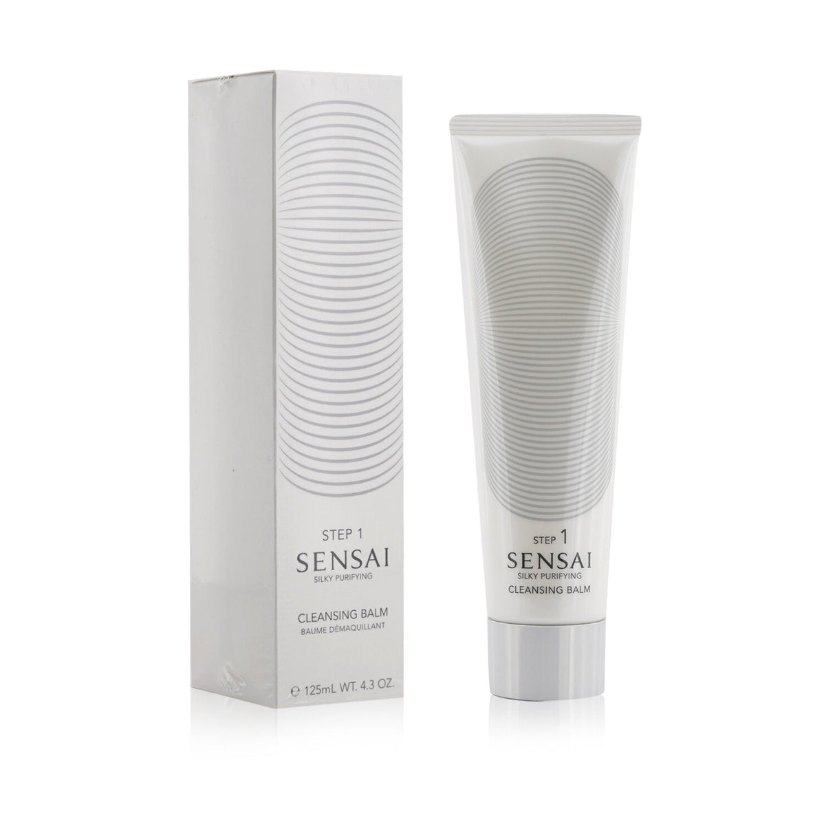 Luxurious Kanebo Sensai Silky Purifying Cleansing Balm in new packaging, purifies skin with silk extract and soothes.