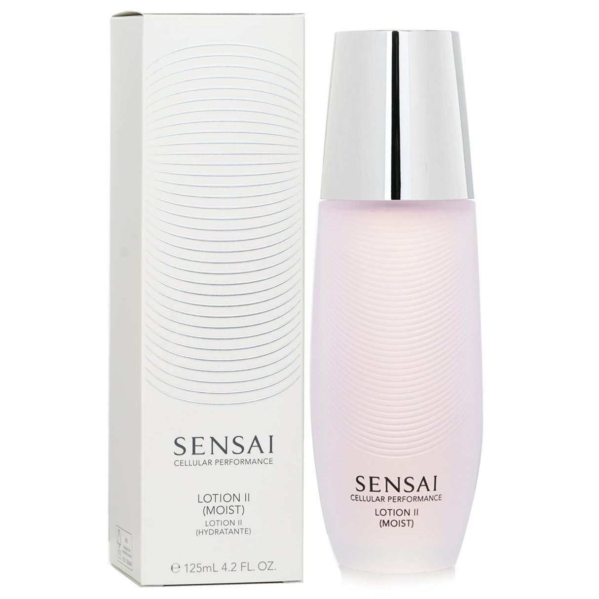 Kanebo Sensai Cellular Performance Lotion II - Moist, 125ml, a rich hydrating lotion with Hydrolyzed Silk for youthful skin.