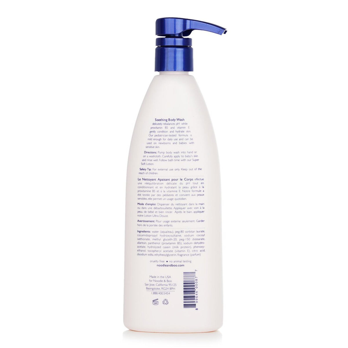 Noodle & Boo Soothing Body Wash - For Newborns & Babies with Sensitive