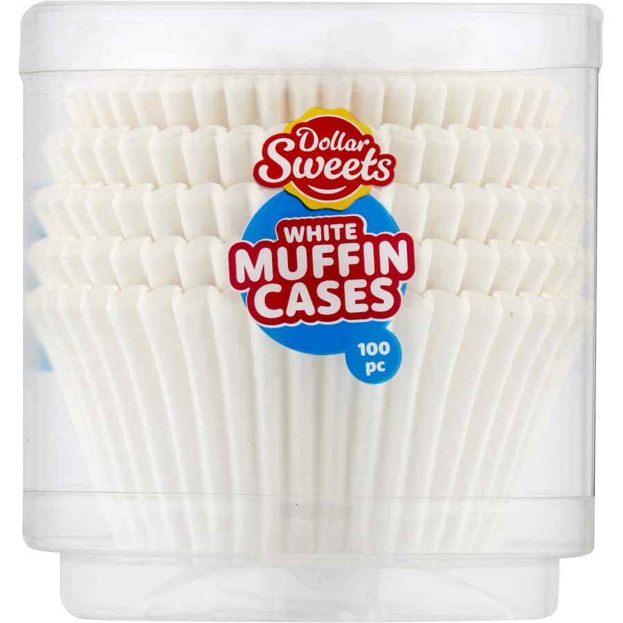 Dollar Sweets Muffin Cases Assorted 100pack