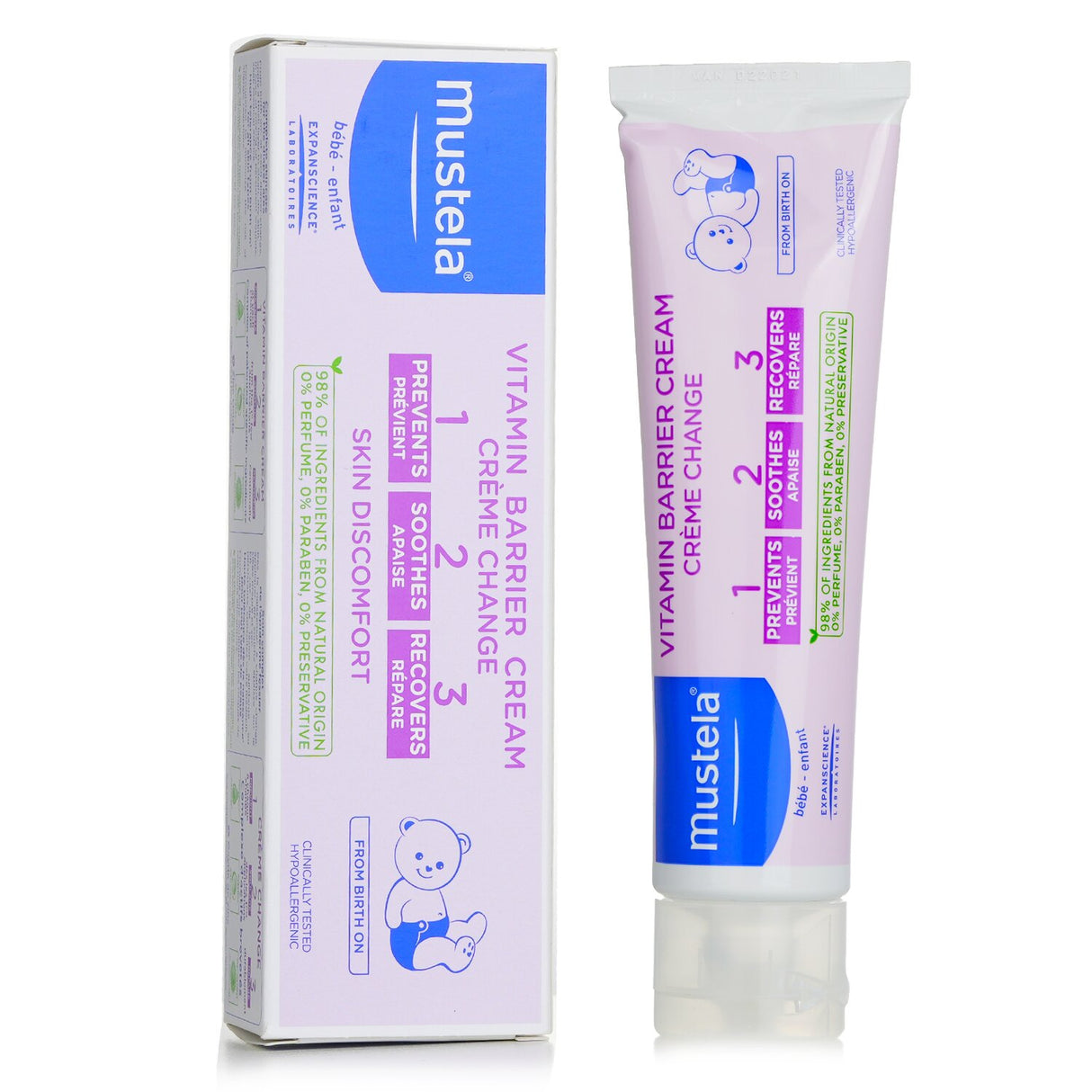 Mustela - Vitamin Barrier Cream - 100ml/3.88oz