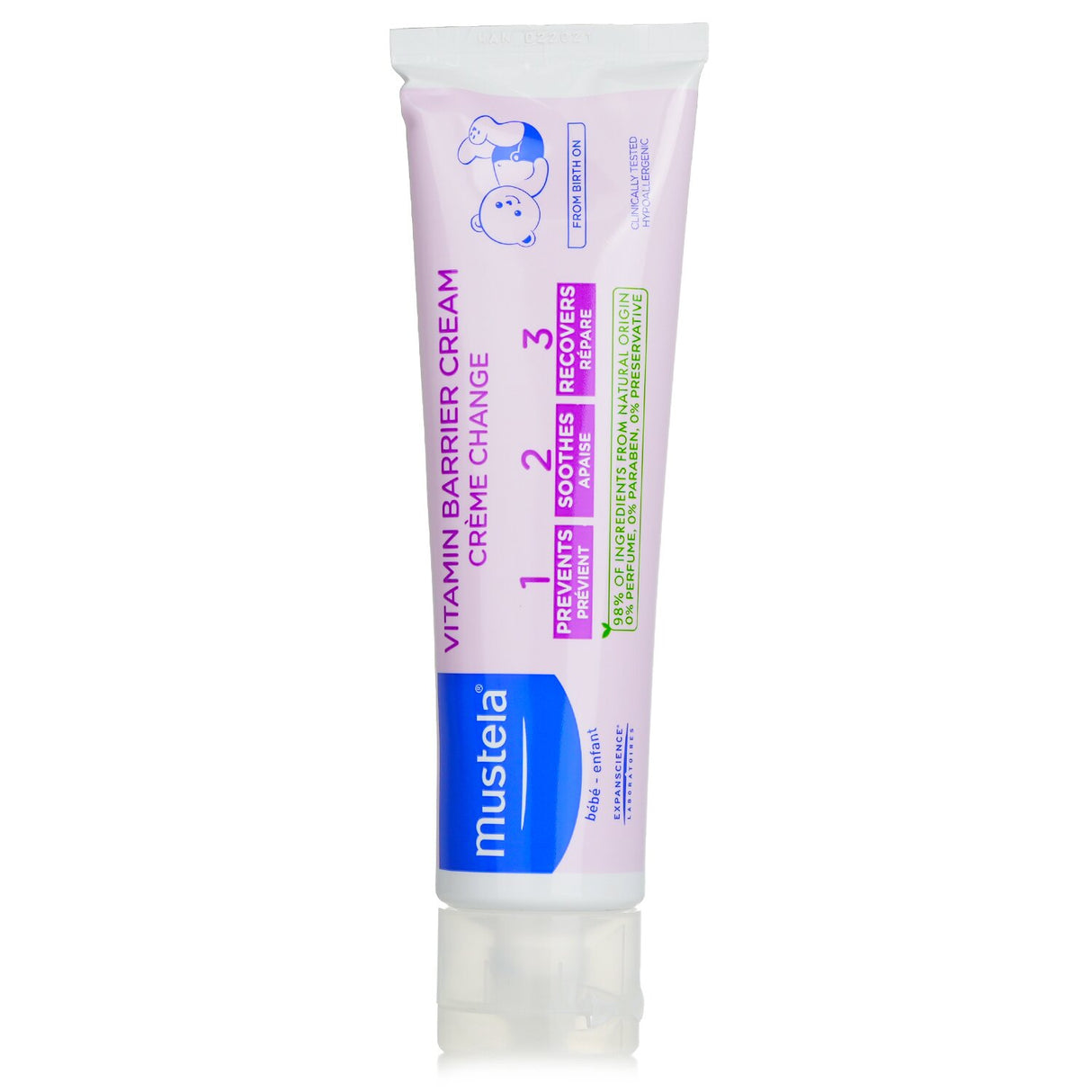 Mustela - Vitamin Barrier Cream - 100ml/3.88oz