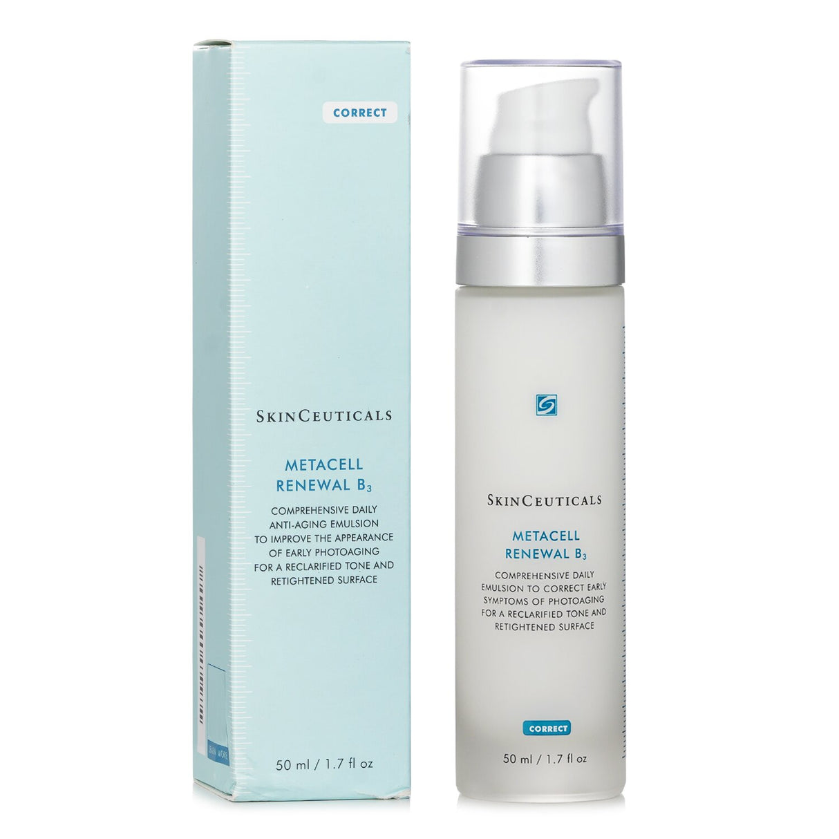 Lightweight daily moisturizer with niacinamide and tri-peptide, improving skin texture and promoting a youthful glow.